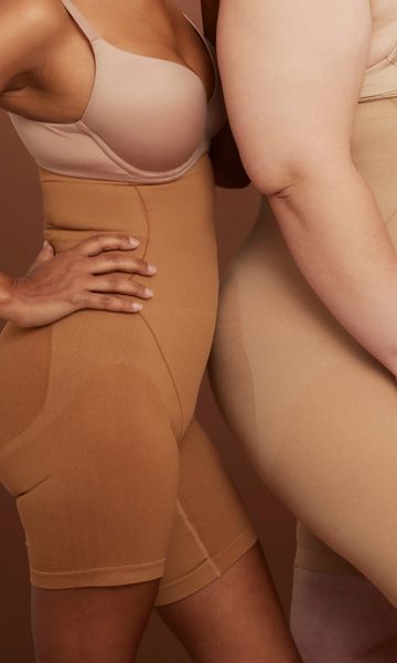 Waist cinching shapewear